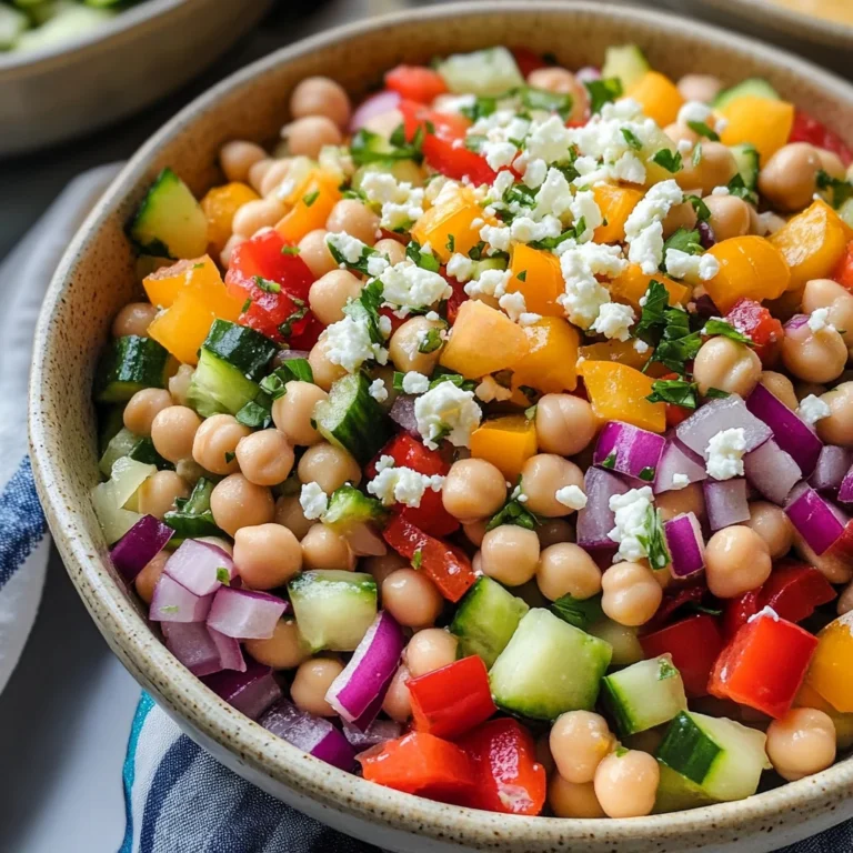 Mediterranean Dense Bean Salad (Viral TikTok Recipe)