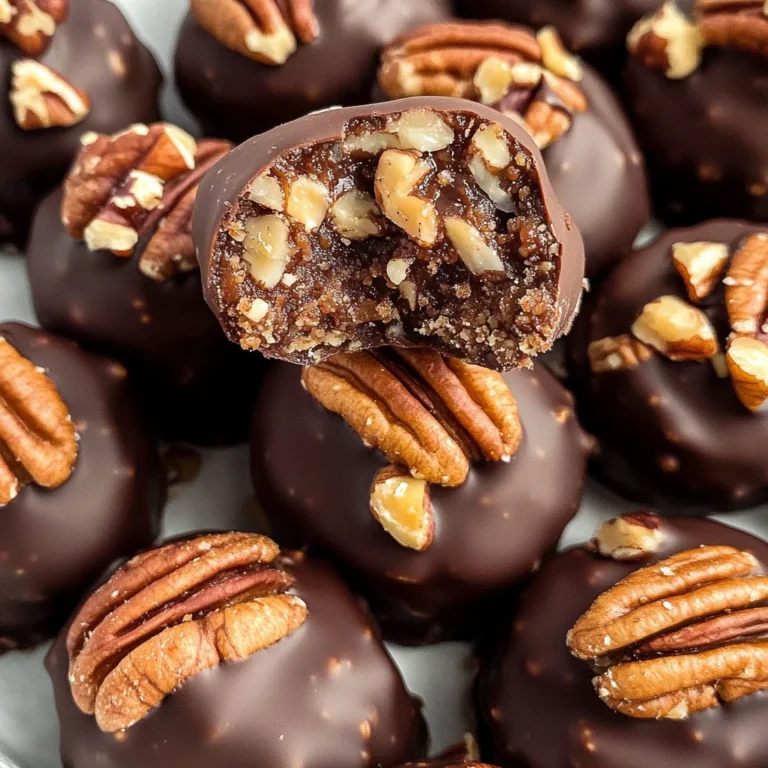 No-Bake Pecan Pie Bites