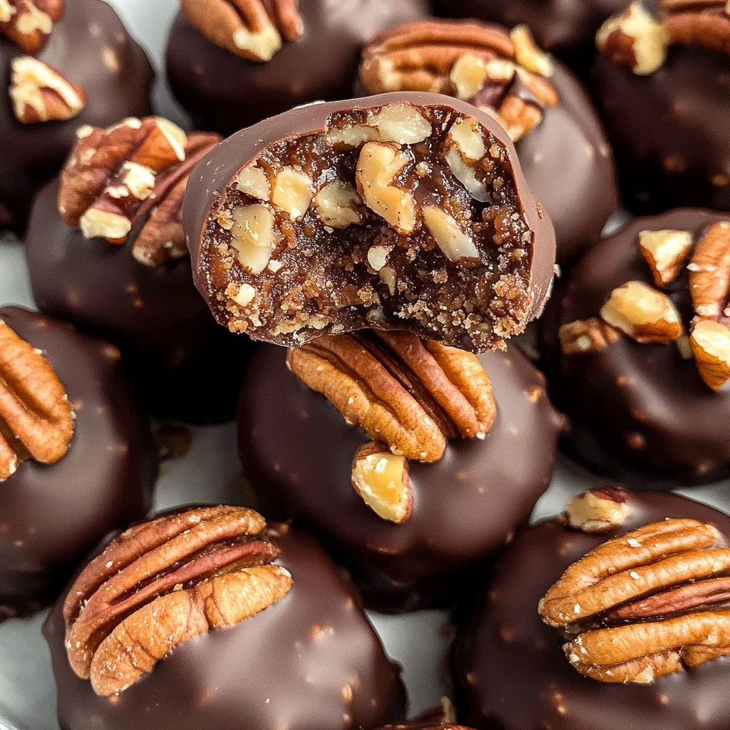 No-Bake Pecan Pie Bites