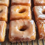 Old-Fashioned Buttermilk Donut Bars with Brown Butter Maple Vanilla Bean Glaze