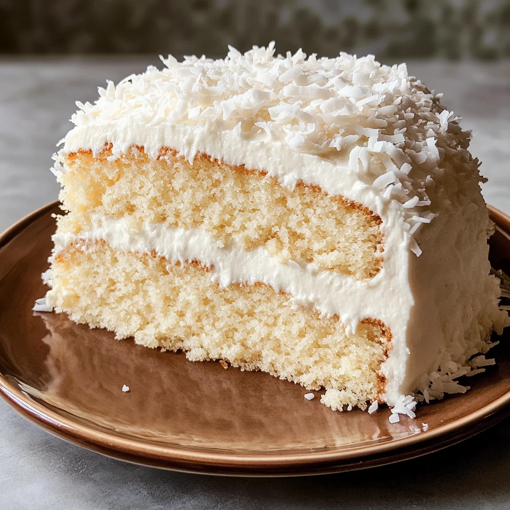 Perfect Coconut Cake