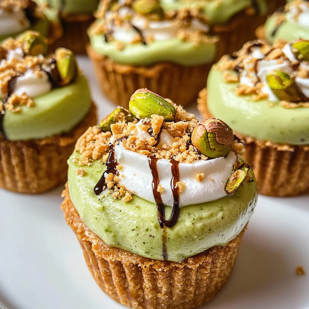 Pistacchio Pie Cups