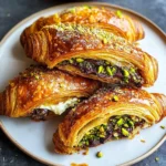 Pistachio Chocolate Croissants Recipe
