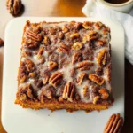 Pumpkin Pecan Coffee Cake