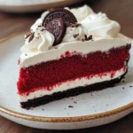 Red Velvet Oreo Cheesecake