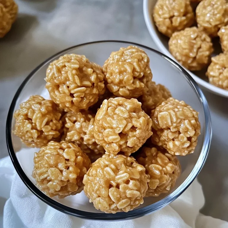 Rice Crispy Peanut Butter Balls
