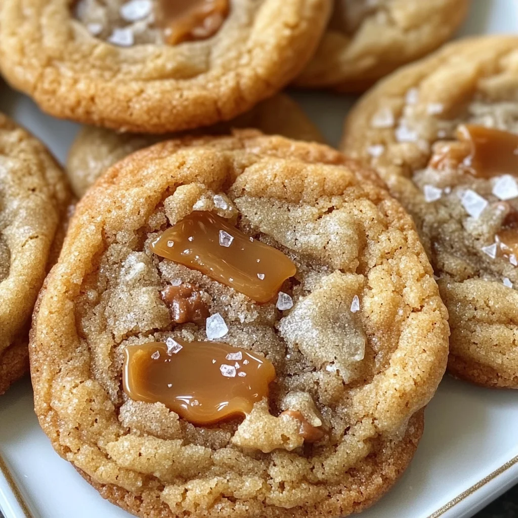 Salted Caramel Cookie Recipe