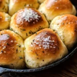Sea Salt & Herb Skillet Rolls