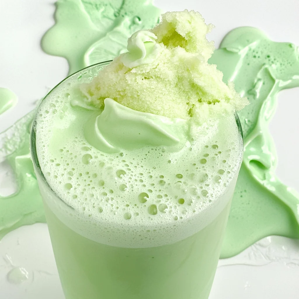 Shamrock Punch for St. Patrick's Day!
