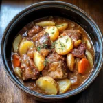 Slow Cooker Lamb Hotpot