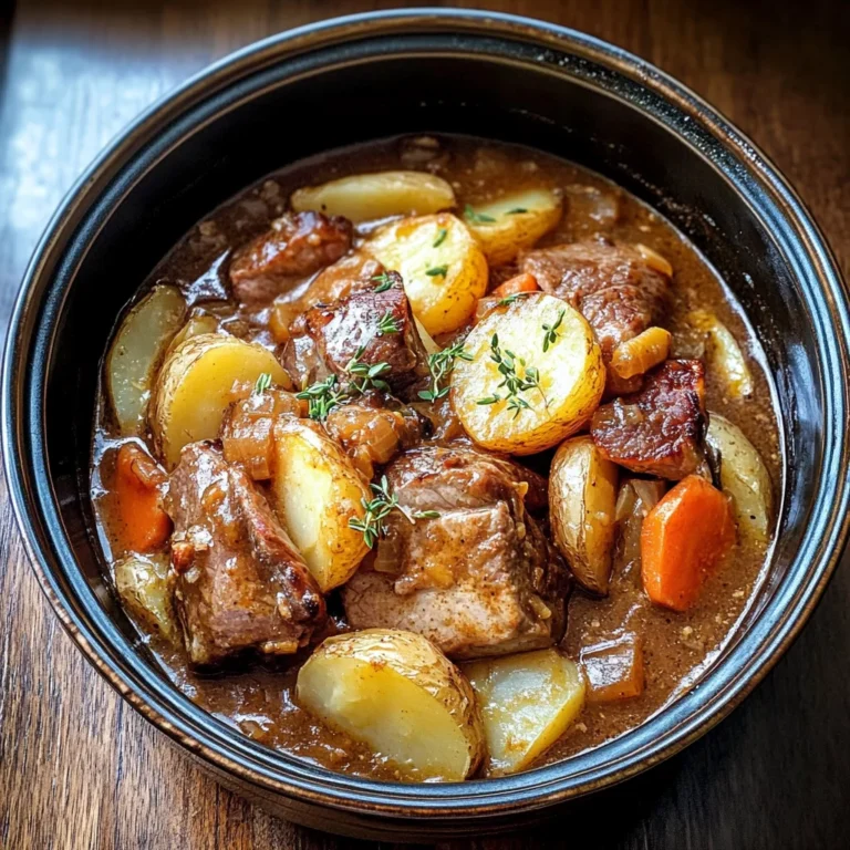 Slow Cooker Lamb Hotpot