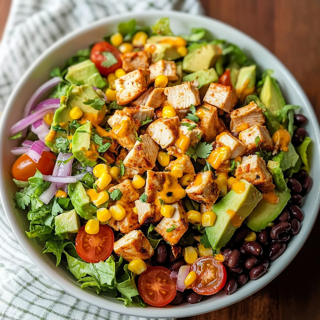 Southwest Chicken Chopped Salad