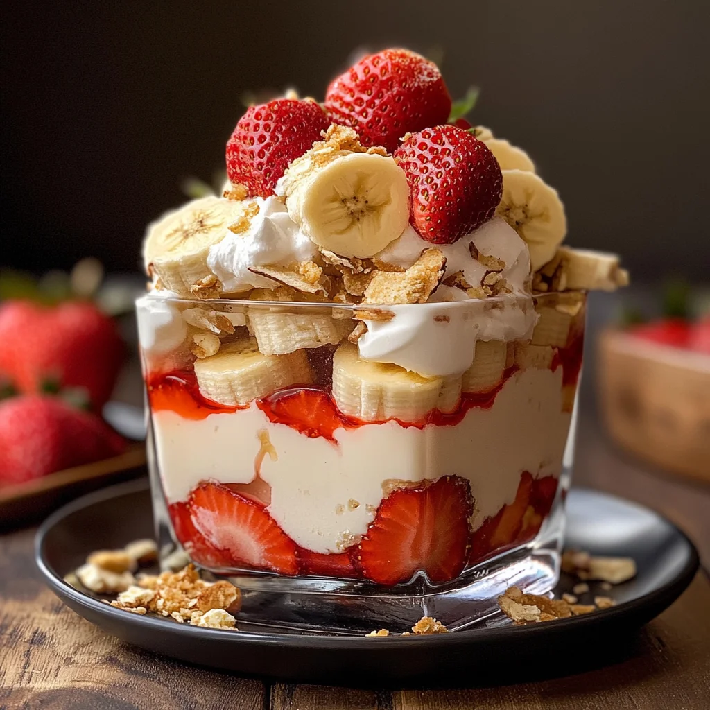 Strawberry Banana Pudding Dream