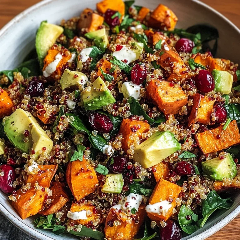 Sweet Potato Quinoa Salad