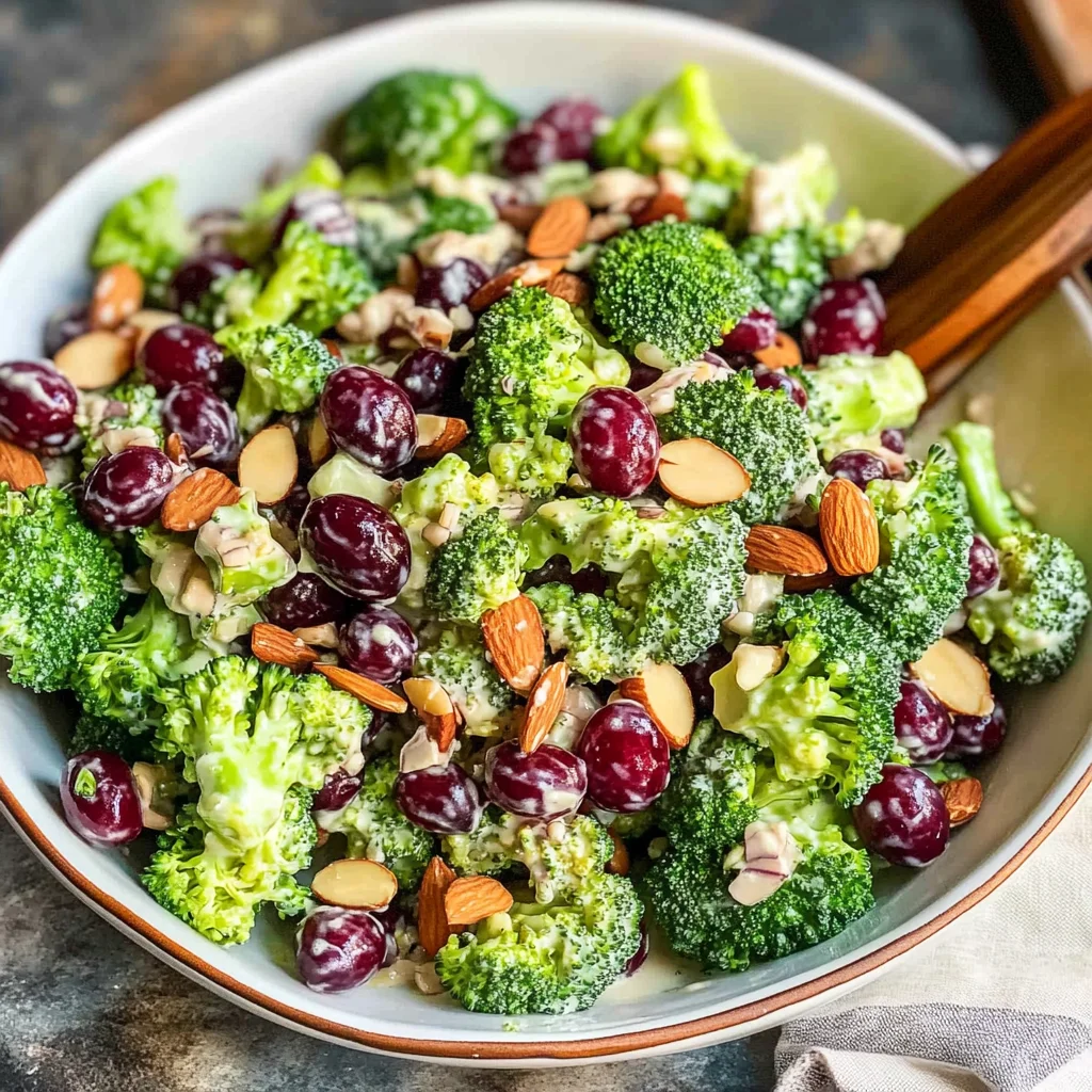 The Best Vegan Broccoli Salad