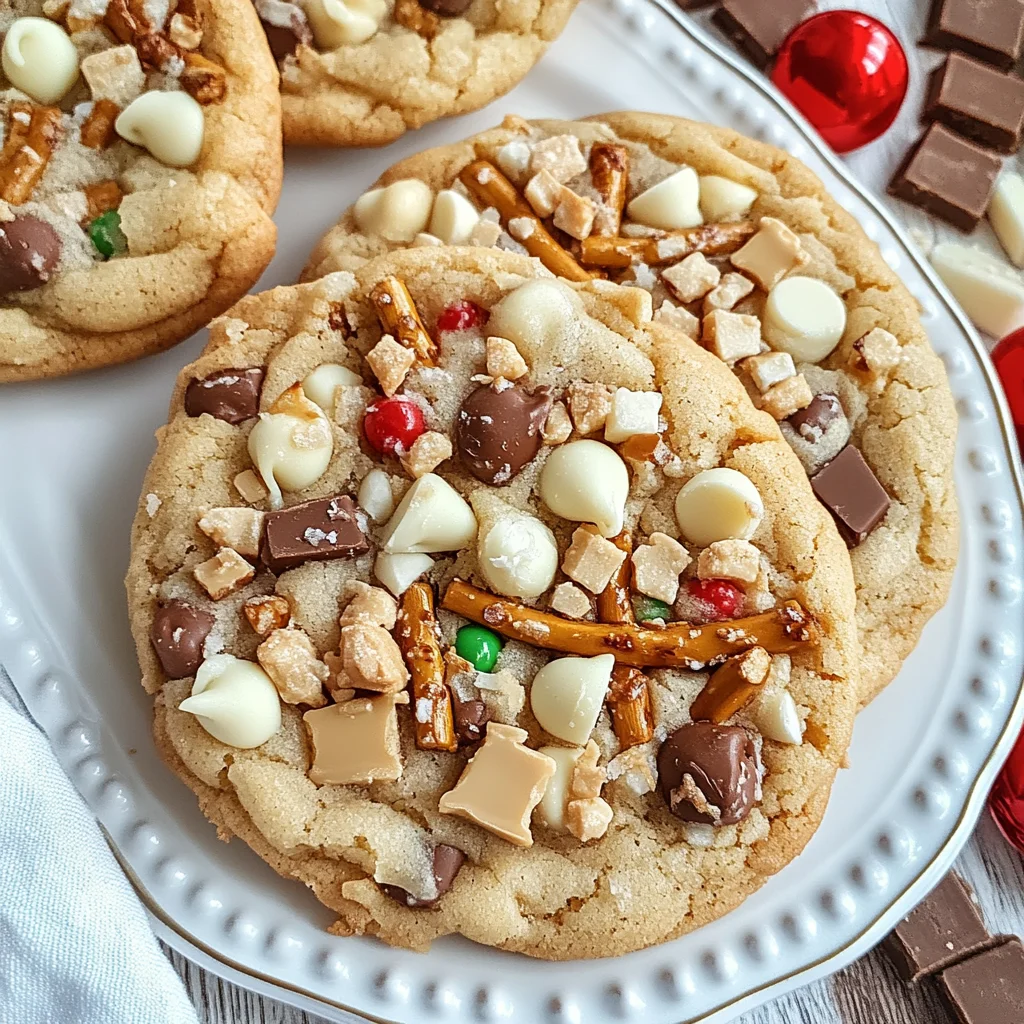 White Chocolate Trash Cookies