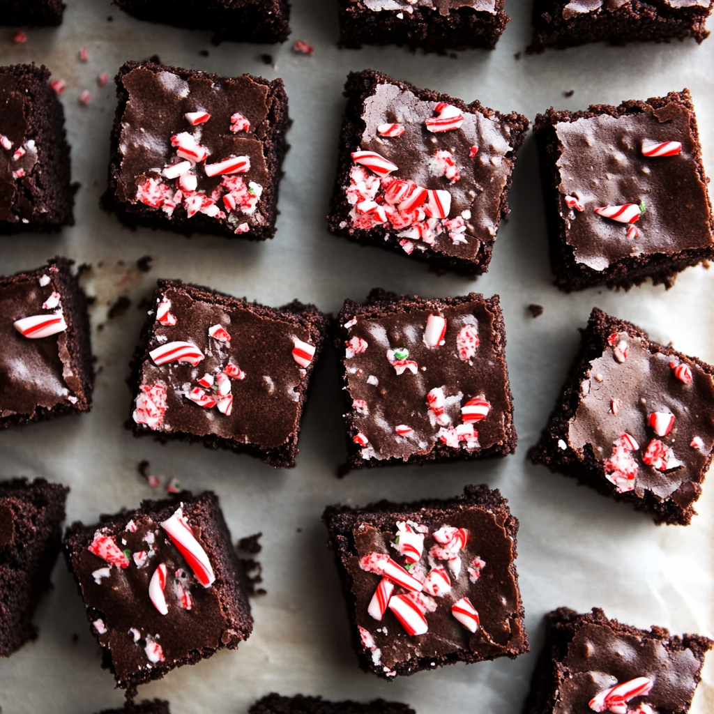Fudgy Peppermint Brownies