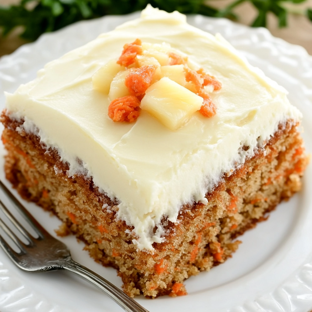 Pineapple Carrot Cake