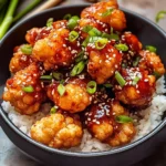 Air-Fried Korean Chili Cauliflower (Gochujang)