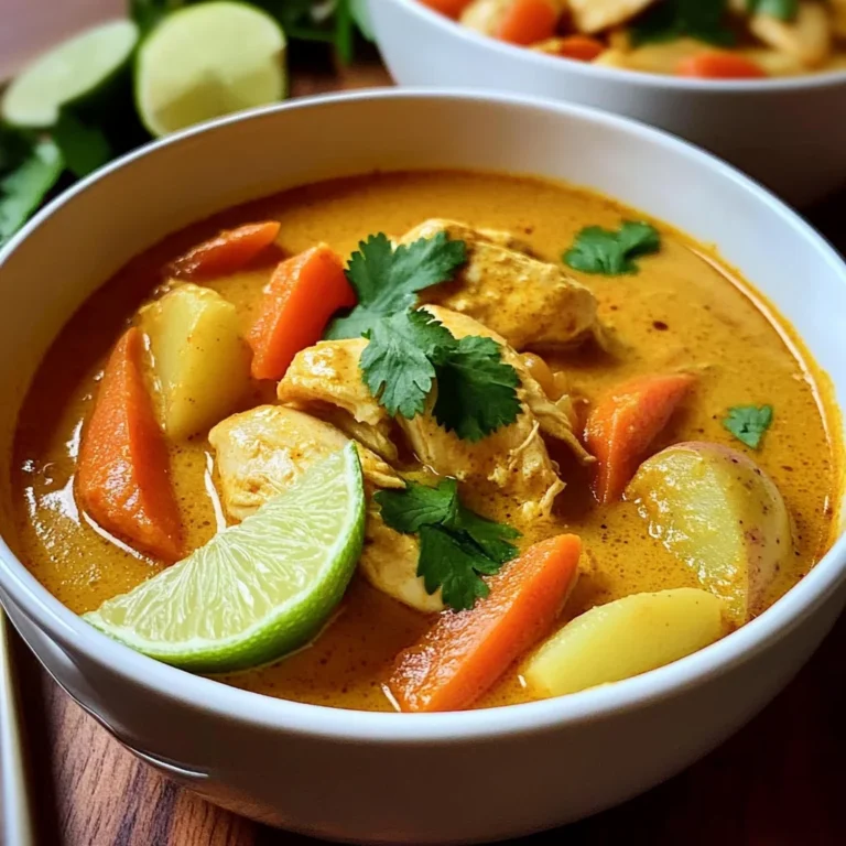 Authentic Thai Yellow Curry with Chicken