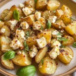Baked Feta Potatoes