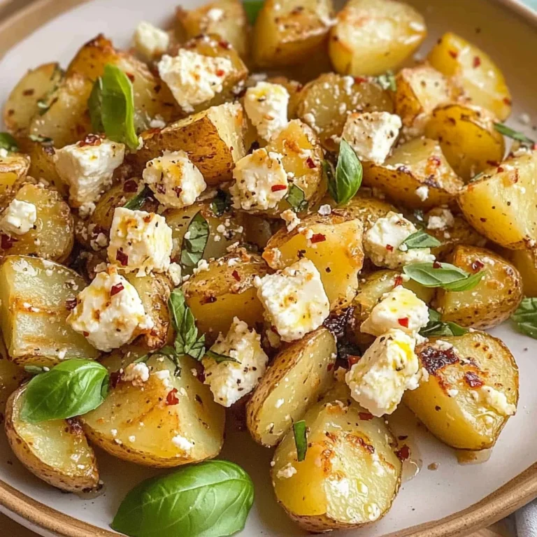 Baked Feta Potatoes