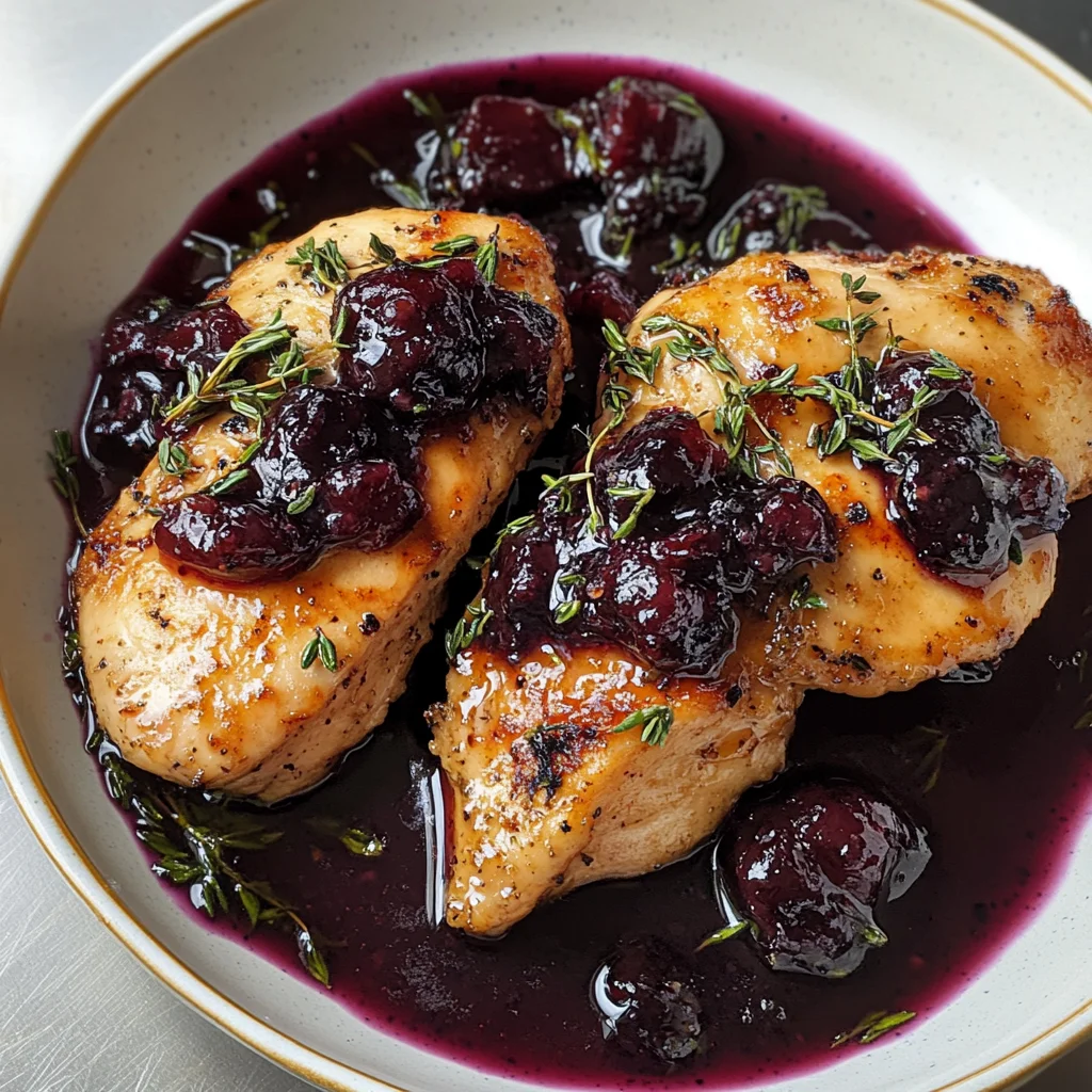 Best-Ever Blueberry Thyme Chicken: An Incredible Ultimate Recipe