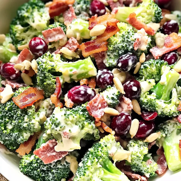 Best Broccoli Salad Recipe (Easy, Make-ahead recipe)