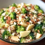 Broccoli Apple Quinoa Salad