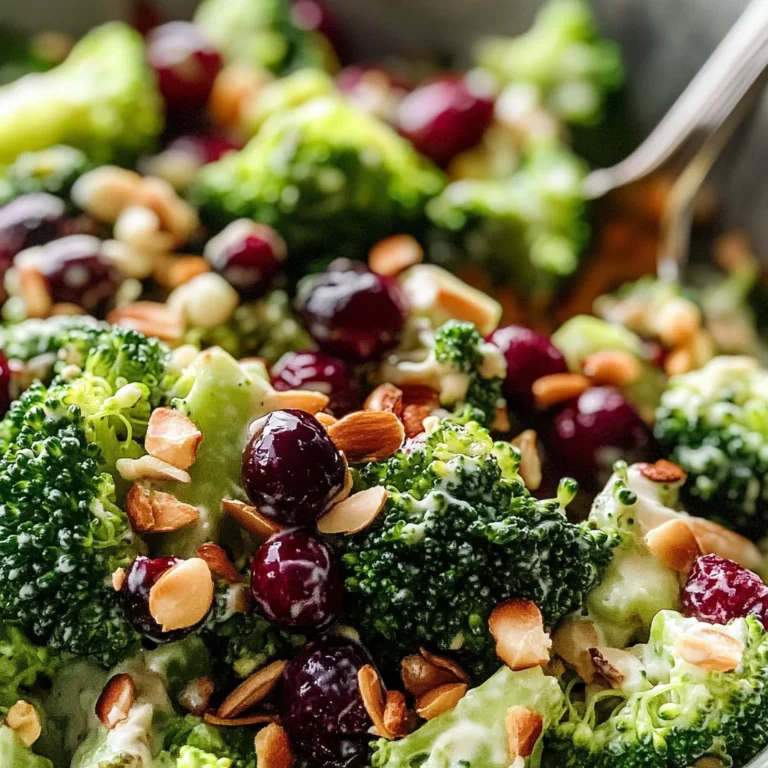 Broccoli Cranberry Salad