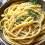 Browned Butter Lemon Dill Pasta