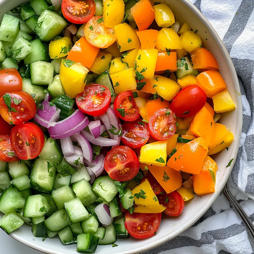 CHOPPED VEGETABLE SALAD