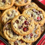 Chewy Cherry Chocolate Chip Cookies with Mocha Chips Delight