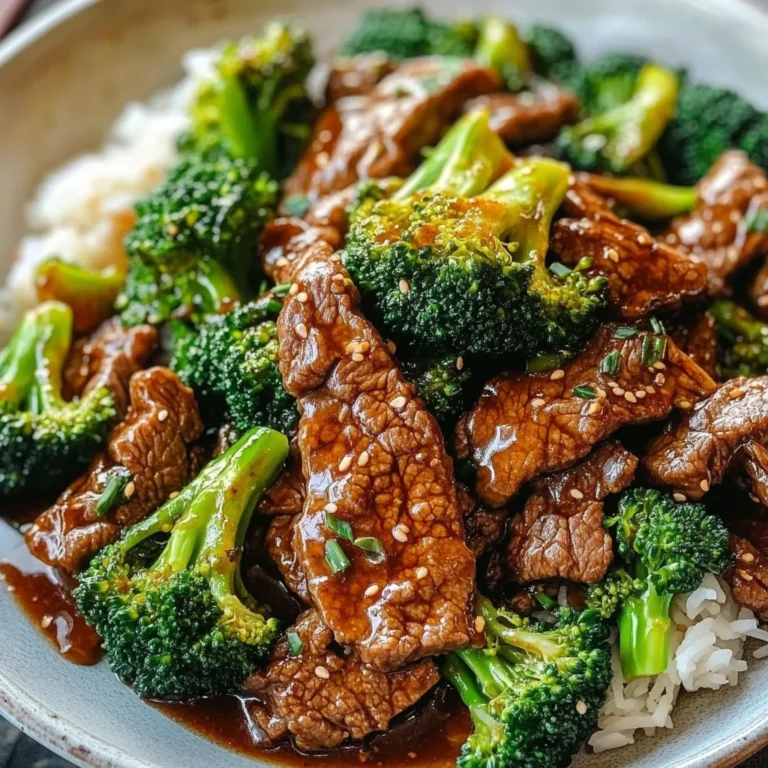 Chinese Beef and Broccoli