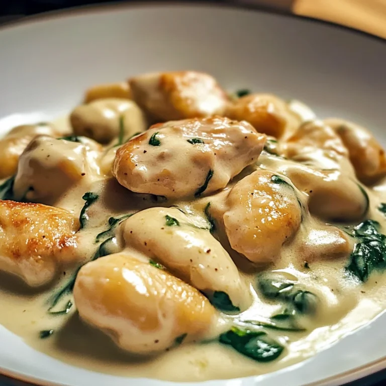 Creamy Chicken Gnocchi Recipe
