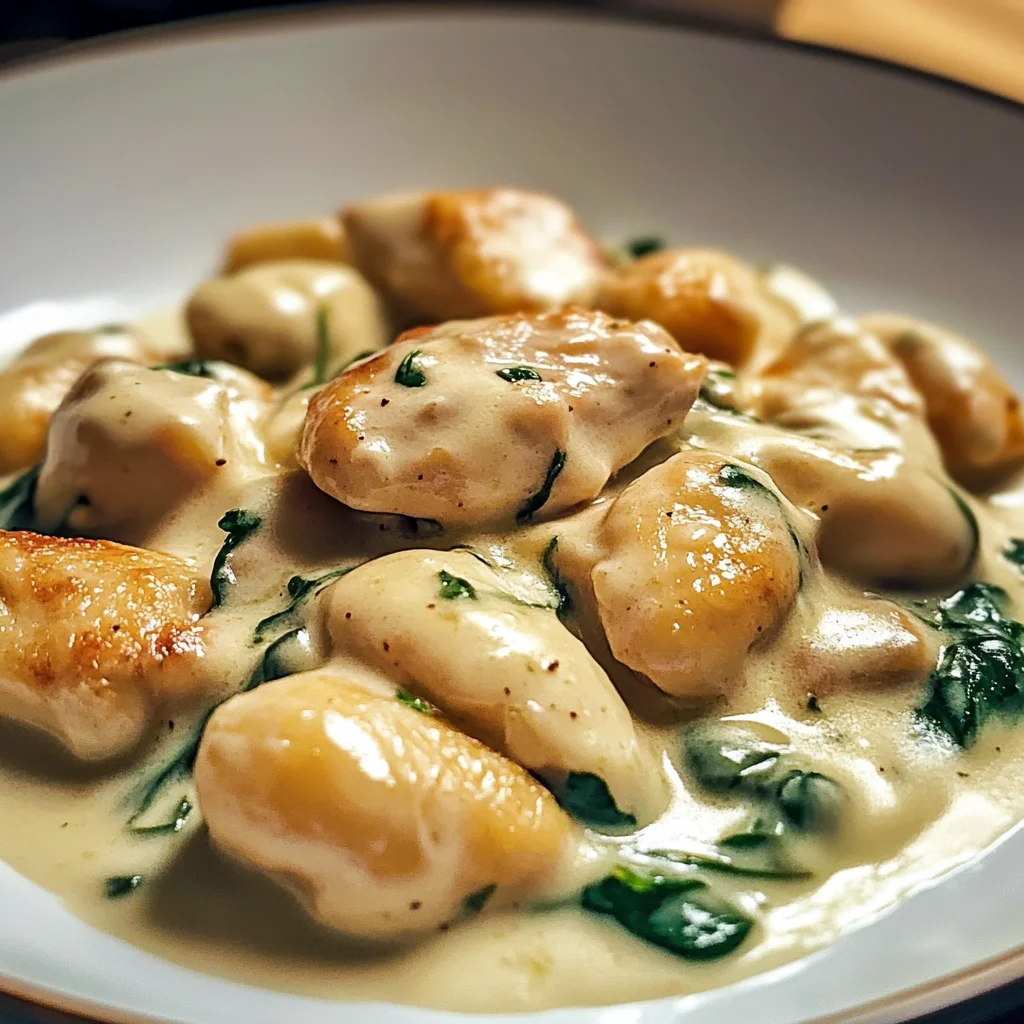 Creamy Chicken Gnocchi Recipe