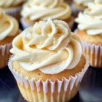 Easy Almond Cupcakes (With Almond Buttercream)