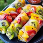 Fruit Spring Rolls - Kids Party Favorite!