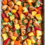 Hawaiian Chicken Sheet Pan Meal (Whole30, Paleo, Low Carb)