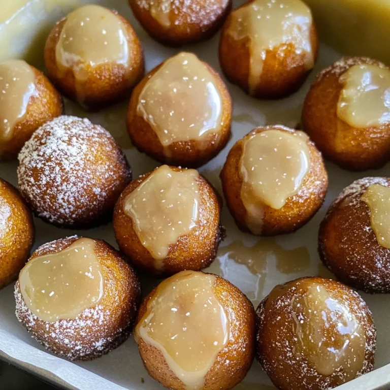 Healthy Pumpkin Donut Holes