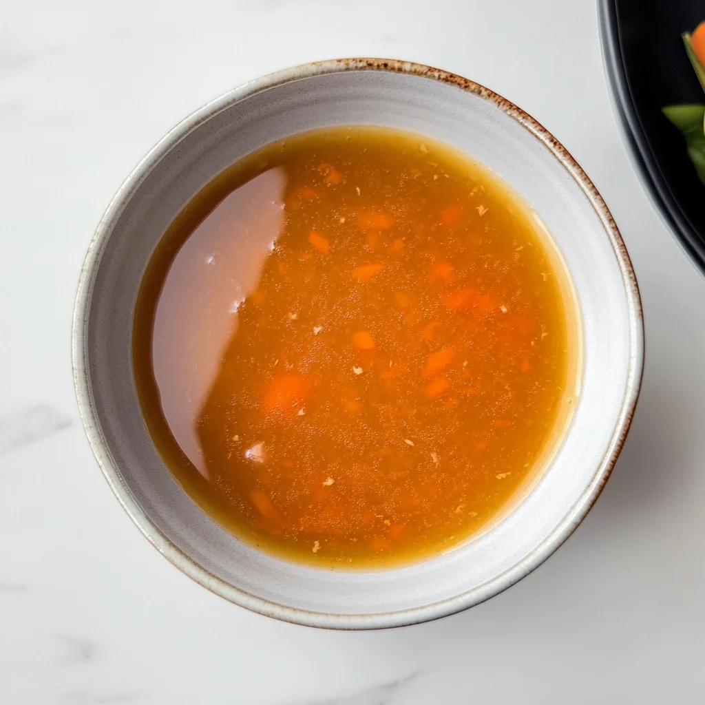 Japanese Carrot Ginger Dressing