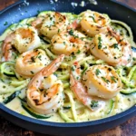 Keto Low-Carb Shrimp Alfredo