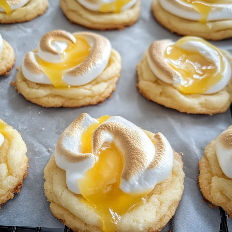 Lemon Meringue Pie Sugar Cookies