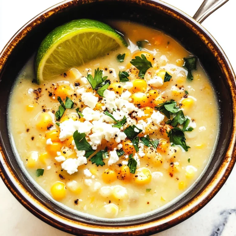 "Mexican Street Corn" Soup