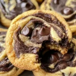 Peanut Butter Brownie Swirl Cookies