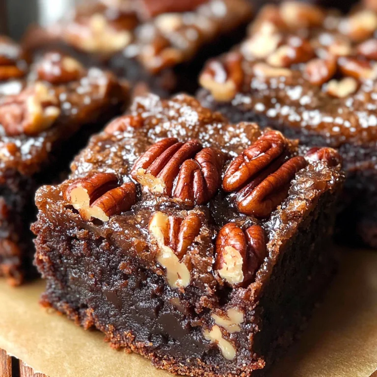 Pecan Pie Brownies