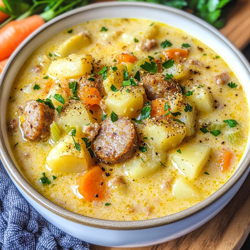 Potato and Sausage Chowder
