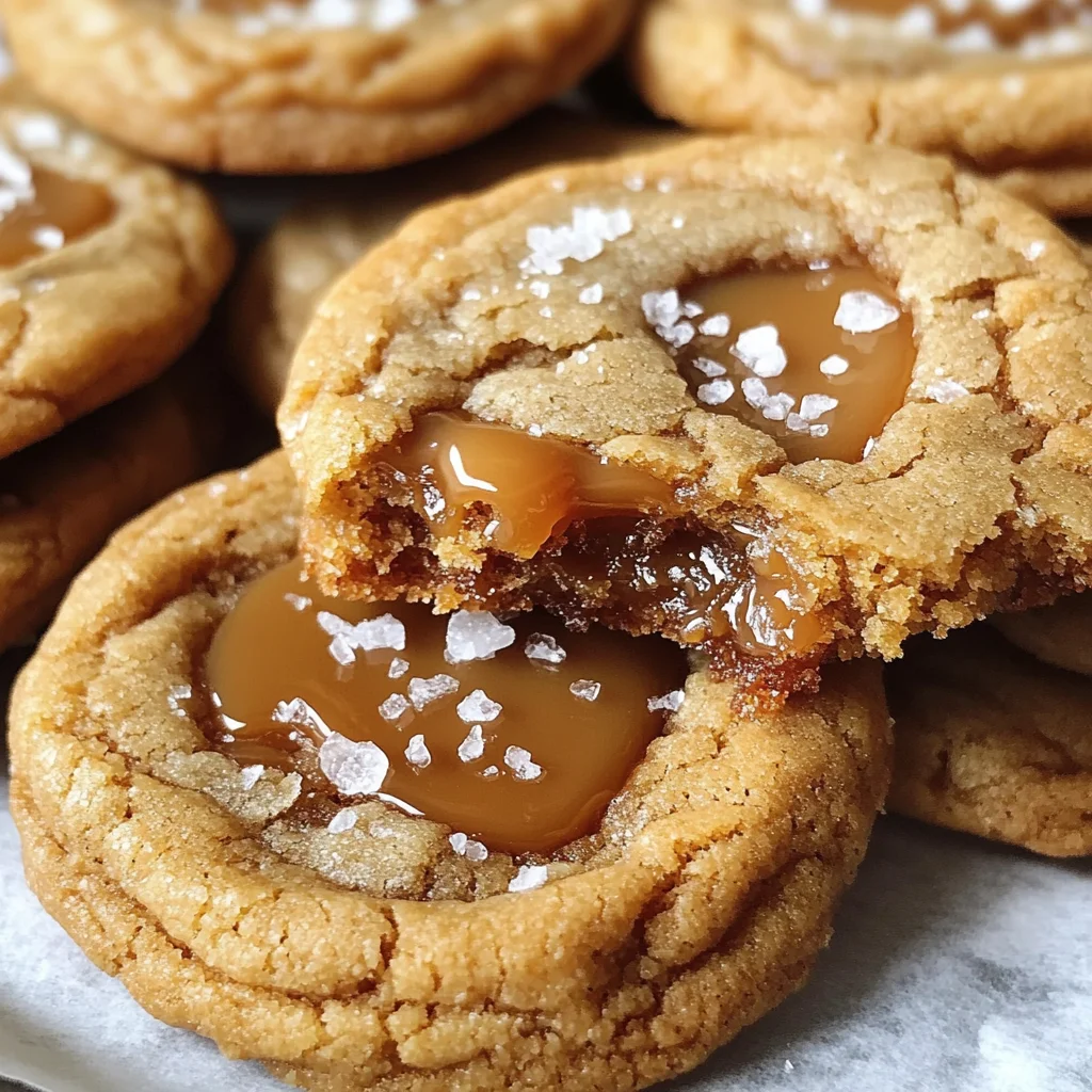 Salted Caramel Cookie Recipe