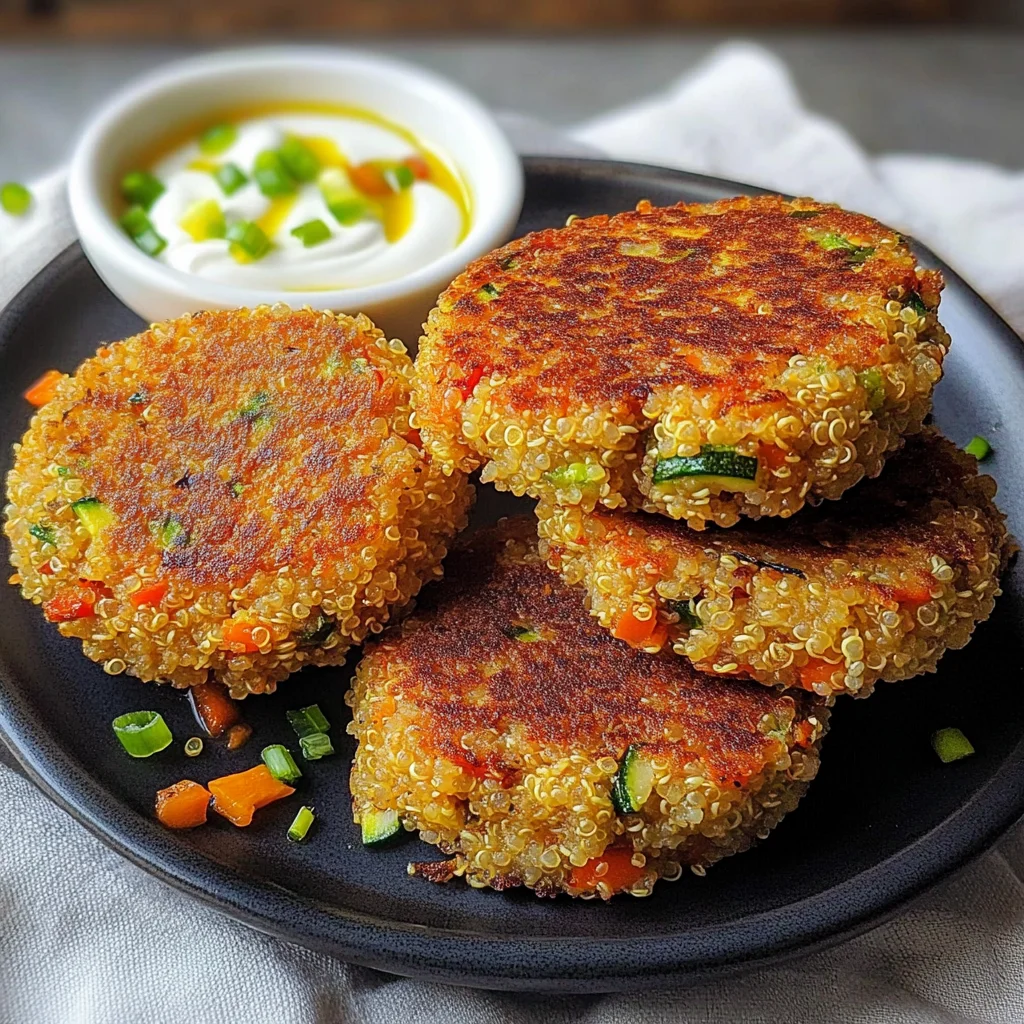 Secretly Healthy Crunchy Quinoa Patties
