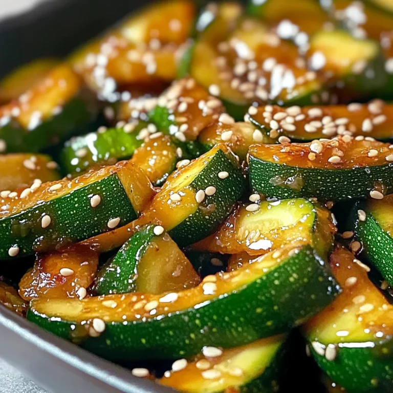 Simple Soy Glazed Hibachi Zucchini - Homefoodkitchen